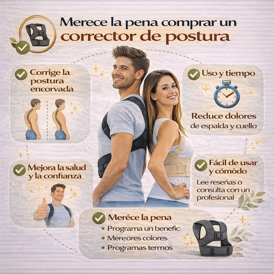 Merece la pena comprar un corrector de postura